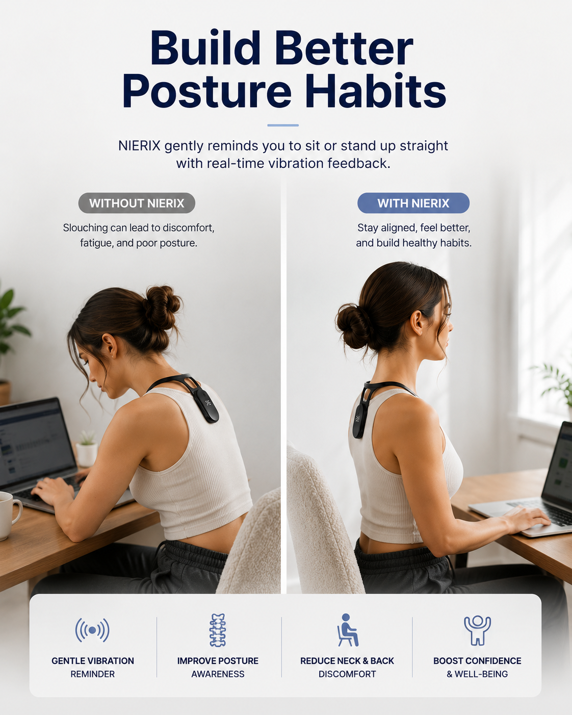Smart Posture Trainer by NIERIX